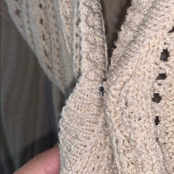 ASTR the label beige cardigan button top - Picture 5 of 8